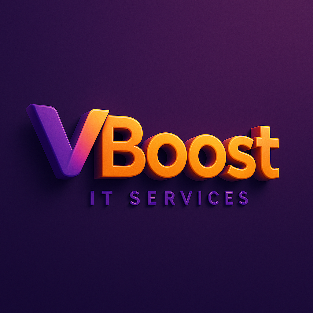 VBoostItServices Logo — Vishal Patil