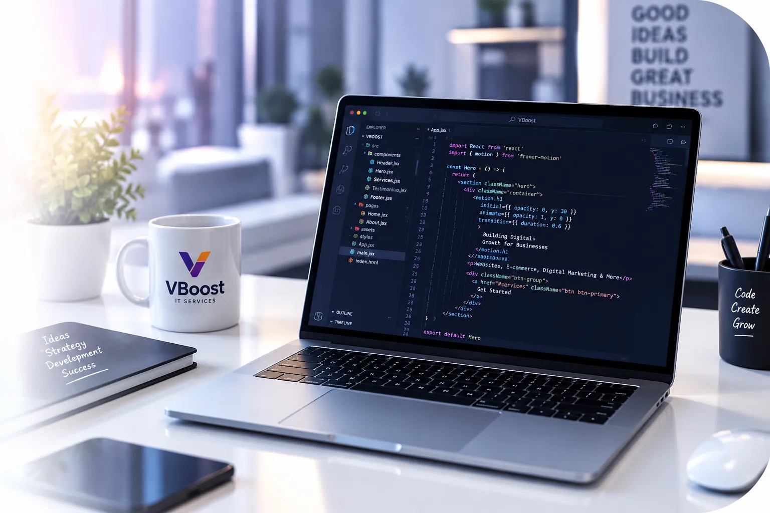 IT and technology digital solutions by VBoost